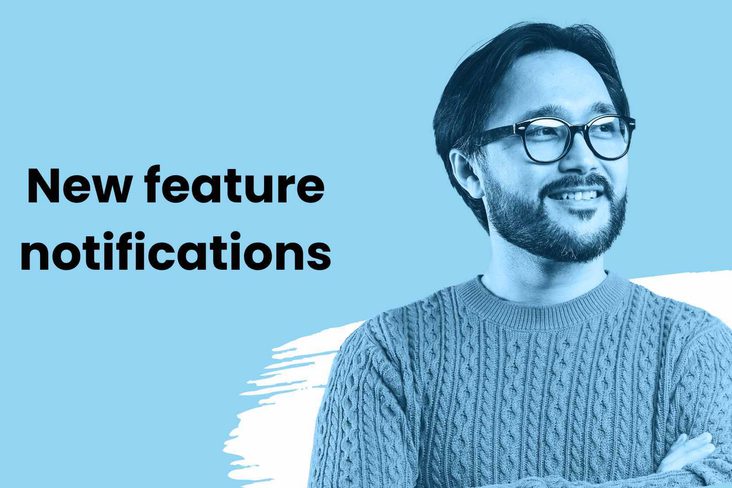 New feature notifications