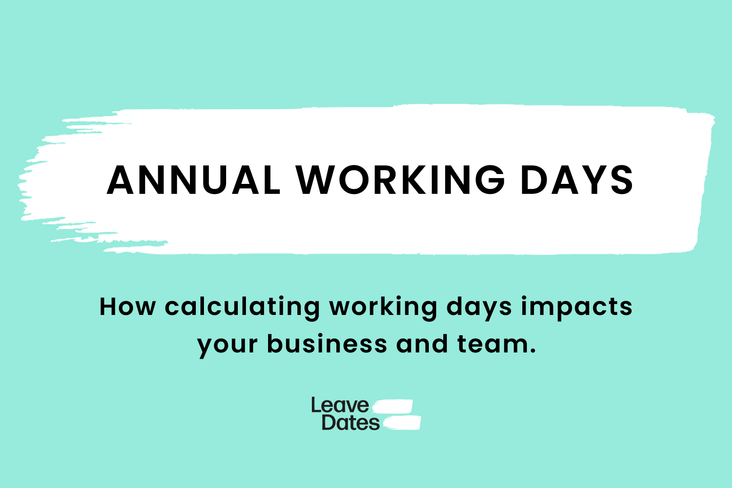 How many working days in a year