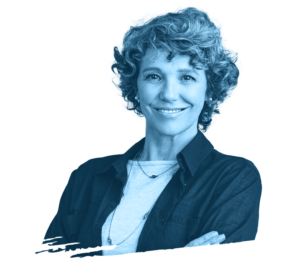 LD Persona woman mature smiling