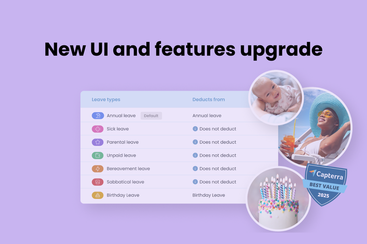 Leave dates new features UI